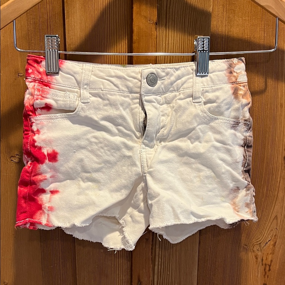 Stylish Tie-Dye Girl Shorts